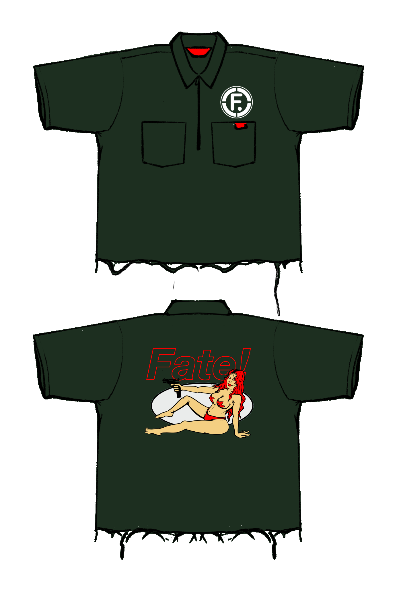 FATE! (BEN DAVIS) WORK TEE