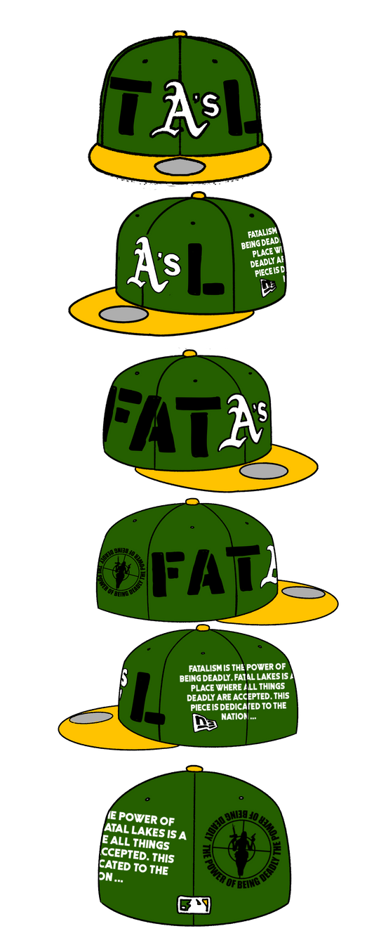 FATAL ATHLETIKS FITTED CAP